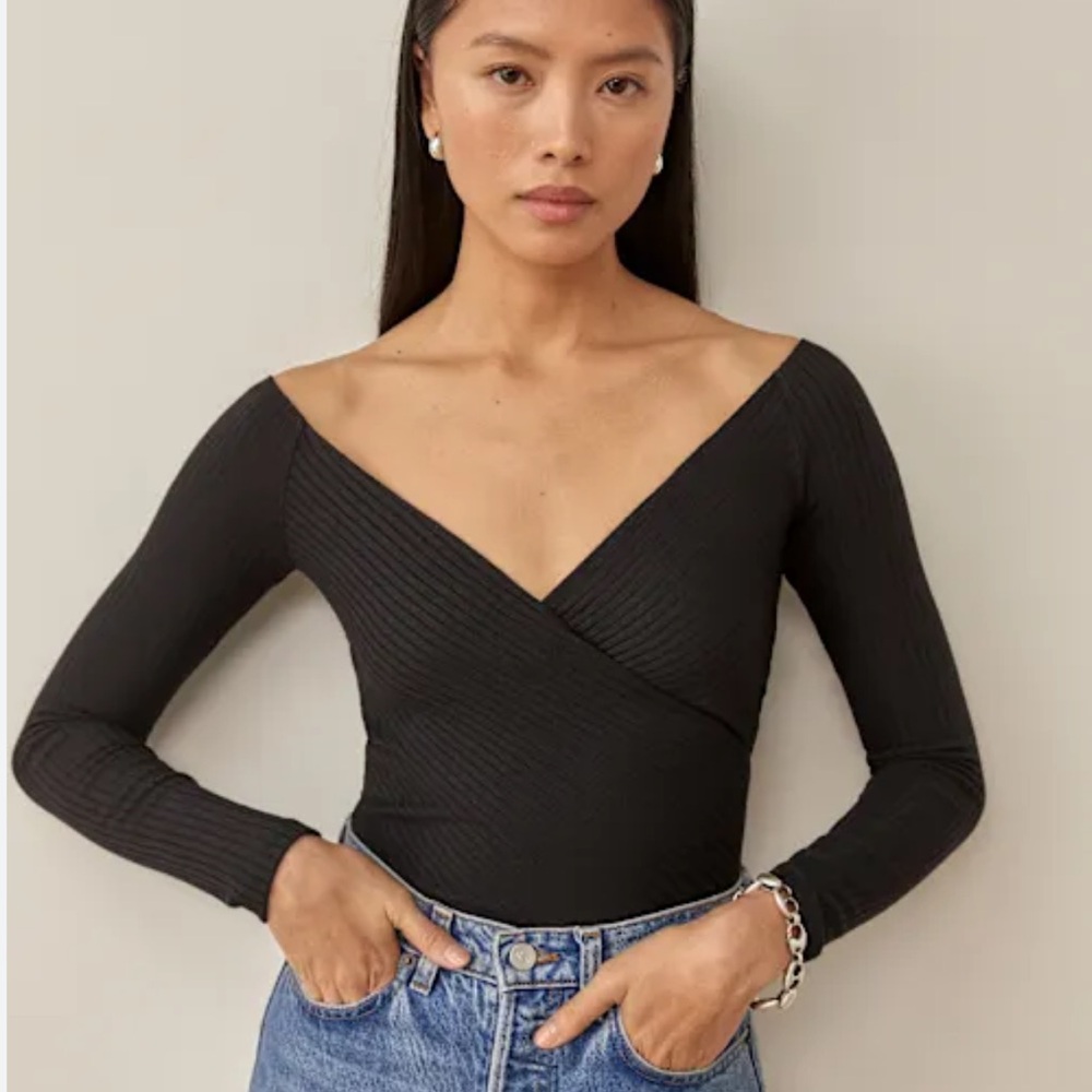 Reformation Minnie knit top